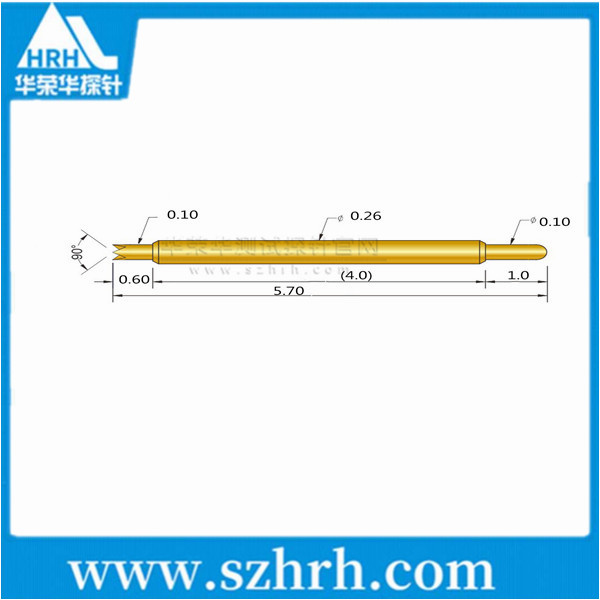 026-UJ-5.7L,華榮華雙頭測試探針廠家 026-UJ-5.7L,華榮華雙頭測試探針廠家