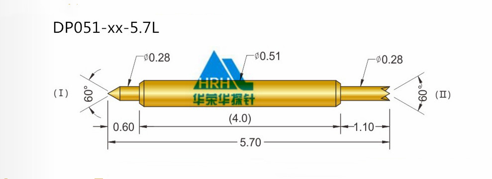 華榮華雙頭測試探針廠家 華榮華雙頭測試探針廠家